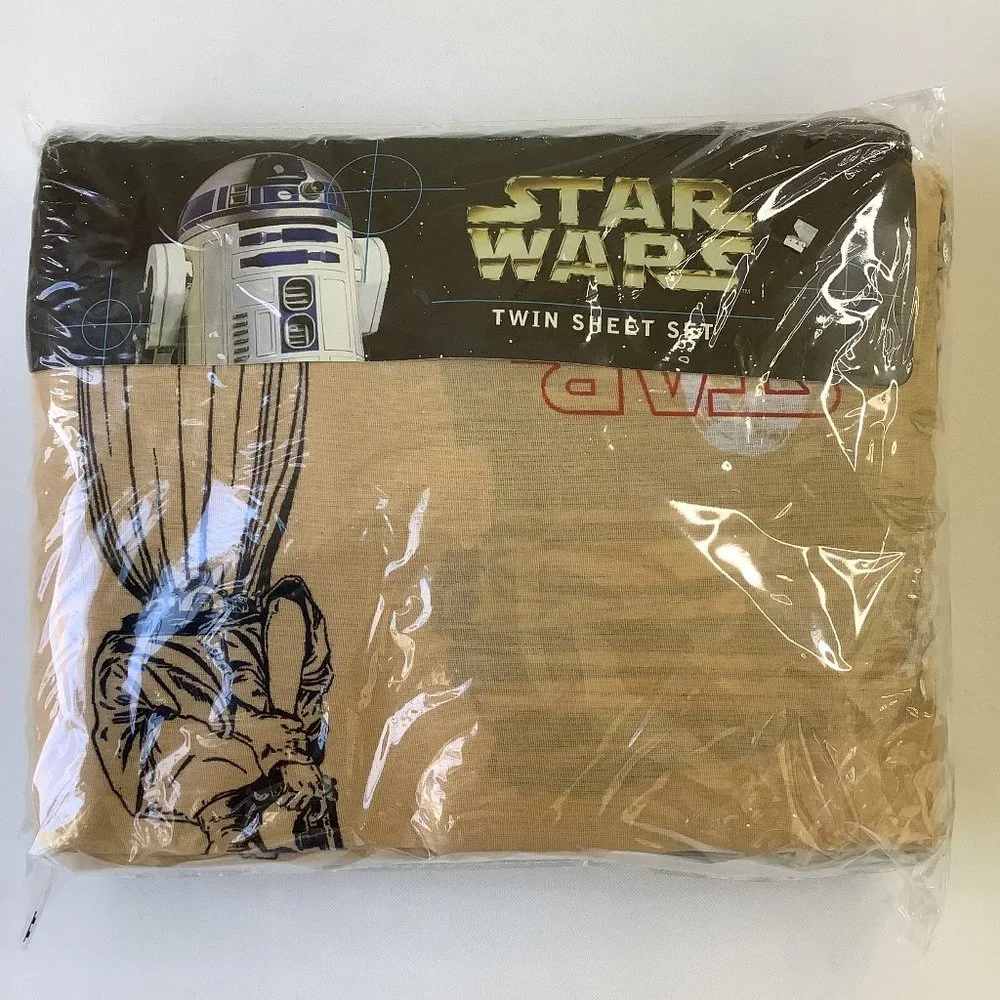 Star Wars VTG 1998 Rebel/Imperial Twin Sheet Set